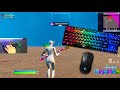 HyperX Alloy Origins Core Keyboard Sounds 😴 ASMR 😍 Smooth Fortnite Bio's ZoneWars Gameplay 240FPS