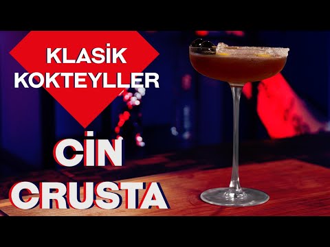 Cin Crusta: Tarifi ve Tarihi // Klasik Kokteyller