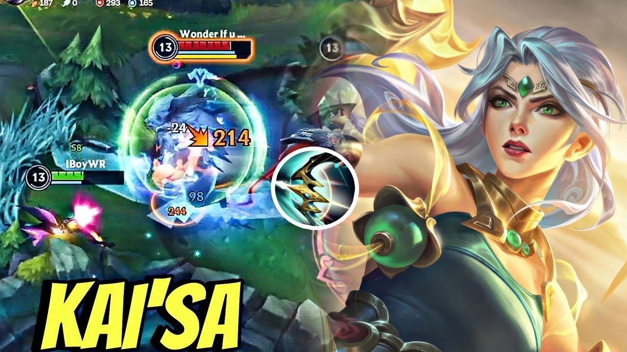 WILD RIFT ADC // THIS AD KAI'SA STILL STORAGE IN PATCH 5.1 GAMEPLAY ...