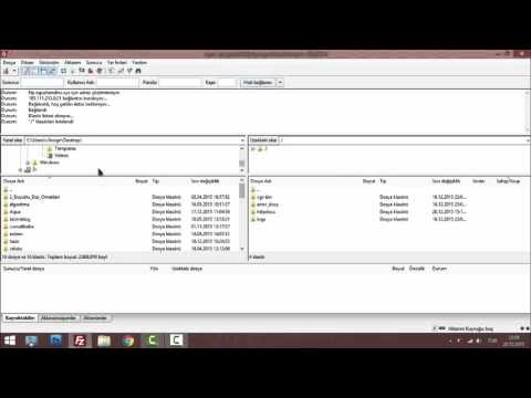FTP ile Dosya Yükleme - Aktarım