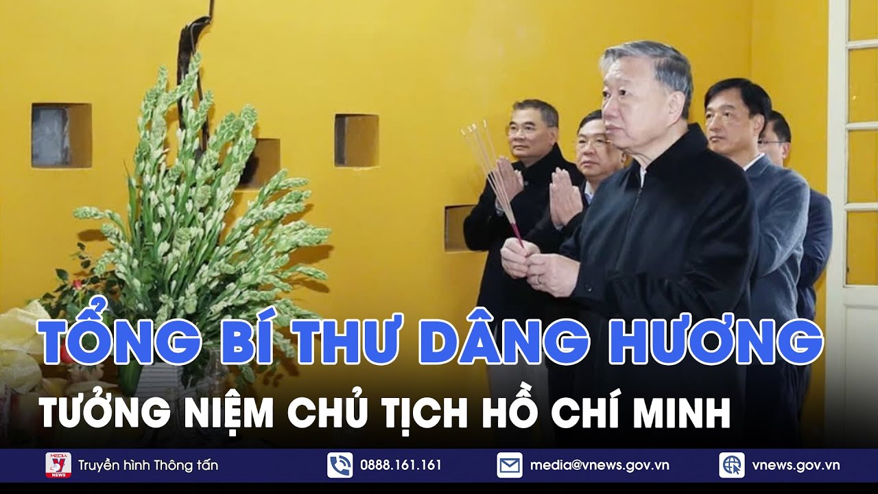 Tổng Bí thư Tô Lâm dâng hương tưởng niệm Chủ tịch Hồ Chí Minh - VNews