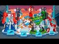 Transformers Disaster Dash en Español para Niños - Los Morbots y la Maquina de Desastres