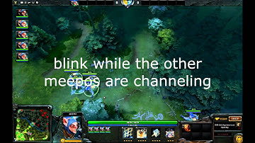 Blink poof Meepo guide in Dota 2