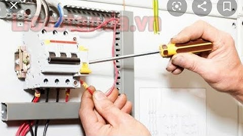 Cách đấu điện sống mà ko bị giật