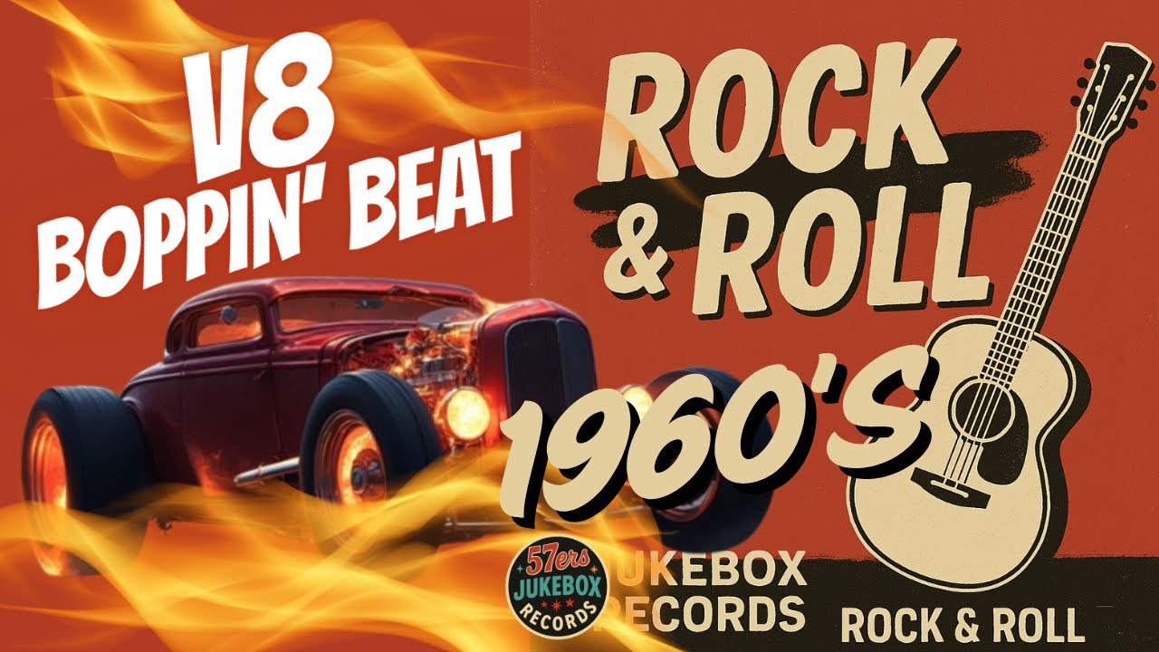 V8 BOPPIN' BEAT - 🎧 Original 1960s Rock & Roll Sound - 57ers JUKEBOX RECORDS 🎧