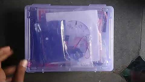 Unboxing of REES2 ardiuno uno kit.