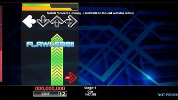 [DDR EDIT] HEARTBREAK (Sound Selektaz remix) / NAOKI feat. Becca Hossany (Lv. 12)