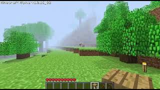 Minecraft alpha 1.0.16_02 gameplay
