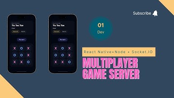 Multiplayer Game Server with Socket.IO (React Native Tic Tac Toe)