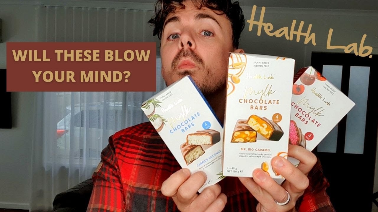 Tasting the 3 NEW Chocolate Bars from Health Lab   Vegan Taste Test