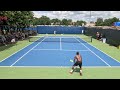 Frances Tiafoe vs Ben Shelton Practice Points | Mubadala Citi DC Open 2025