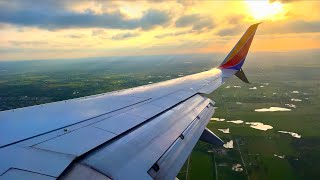 [4K] – Beautiful Tulsa Landing – Southwest Airlines – Boeing 737-800 – TUL – N8512U – SCS Ep. 935