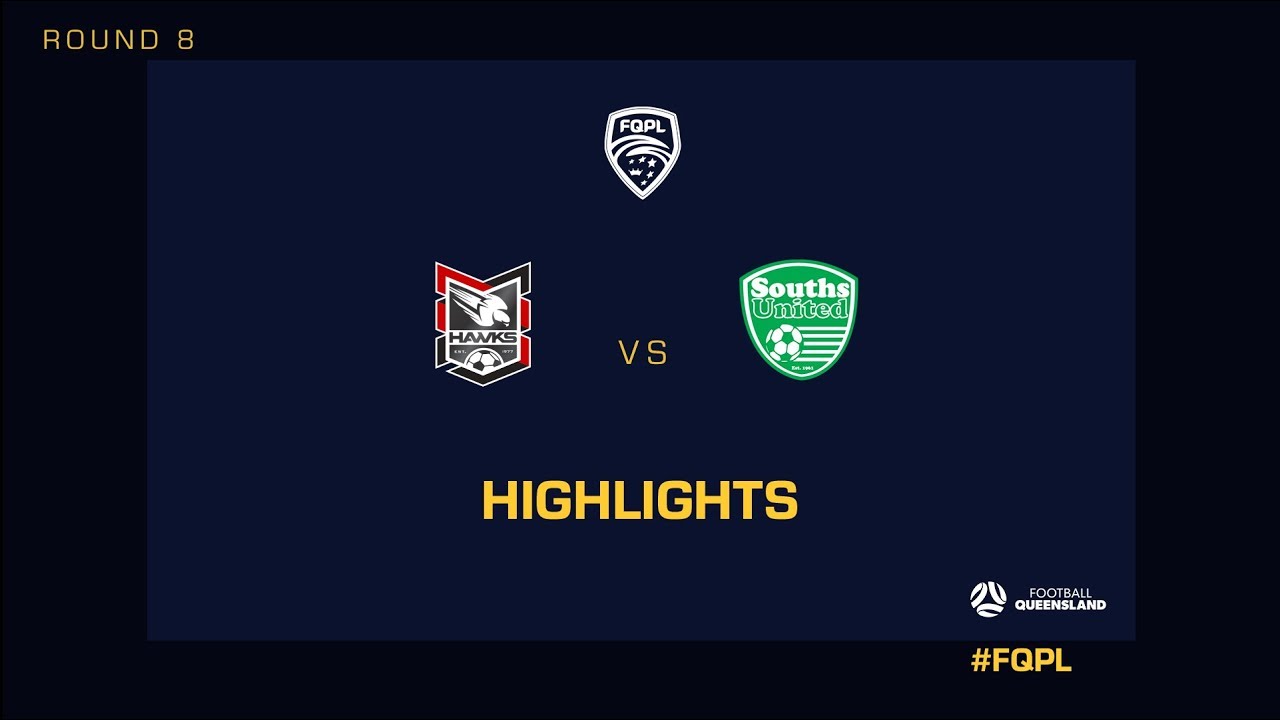 football score FQPL R8 - Holland Park Hawks vs. Souths United Highlights