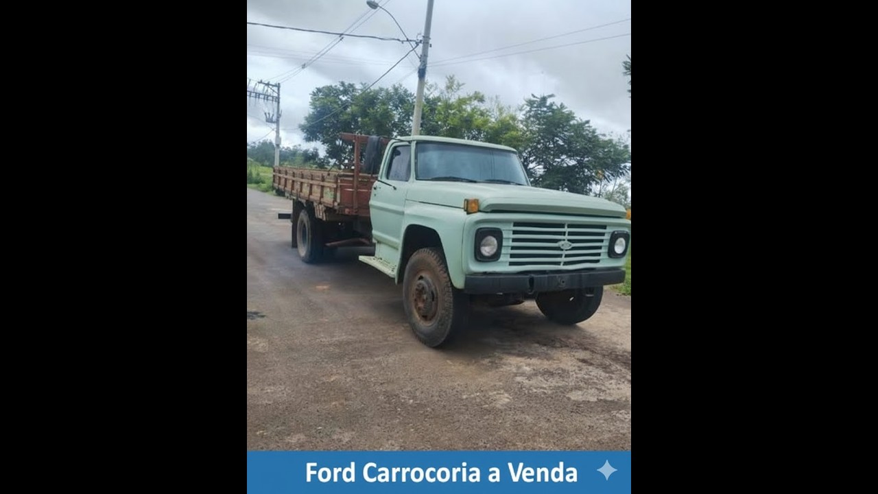 Caminhão Ford F11000, Carroceria ano 1985 à Venda