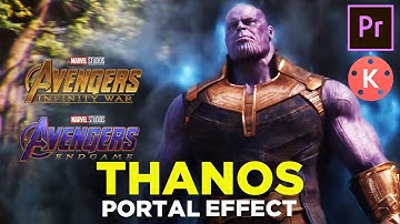 Thanos Portal Effect VFX Tutorial in Premiere Pro and Kinemaster + Green Screen Effect (Hindi)