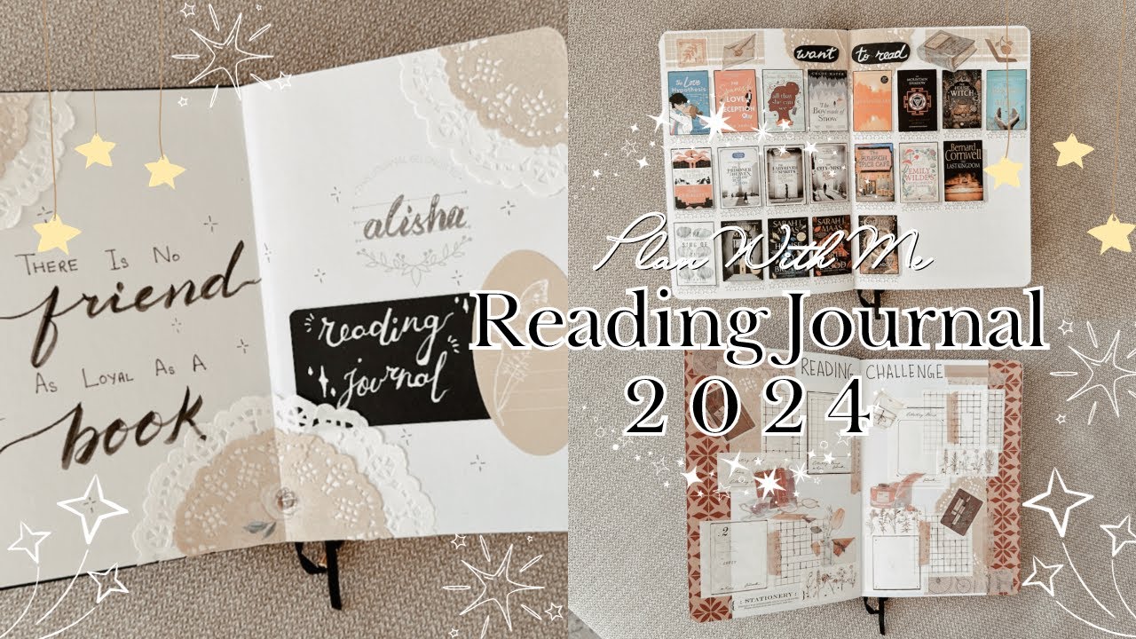 2024 Reading Journal Setup🌟 - First time setting up a reading journal