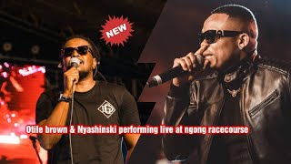 Otile brown ft Nyashinski -Live Perfomance at Ngong racecourse, Nairobi
