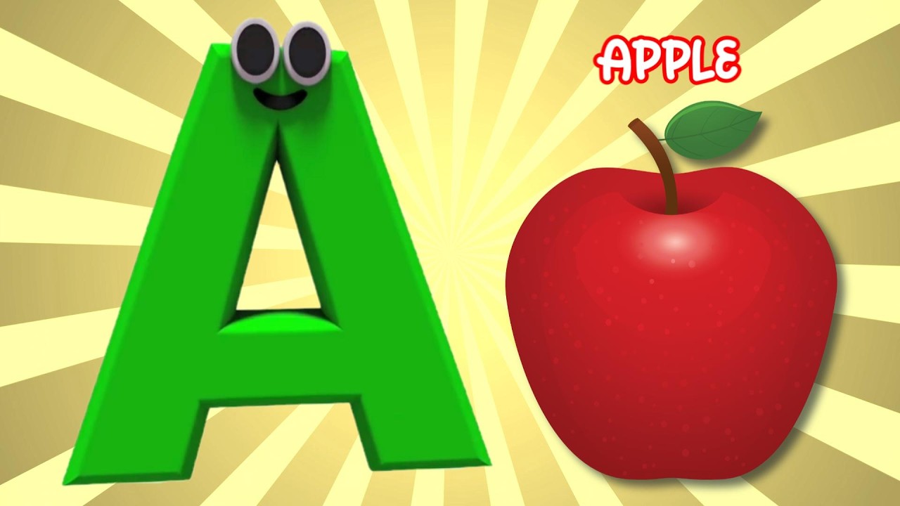 ABC Song - "A is for Apple , B is for Ball" | Alphabet Song | Nursery ...