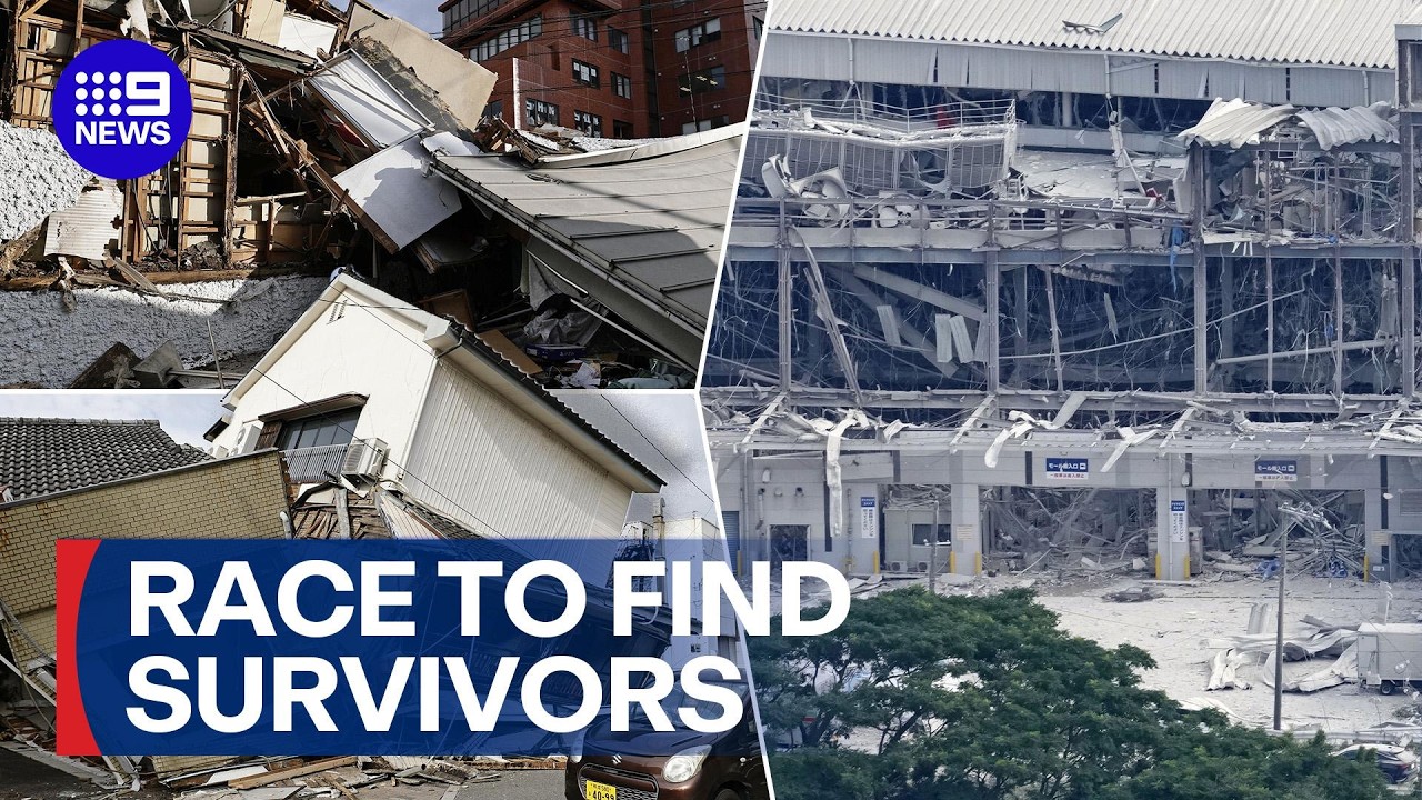 At least 13 dead after Japan earthquake collapses buildings | 9