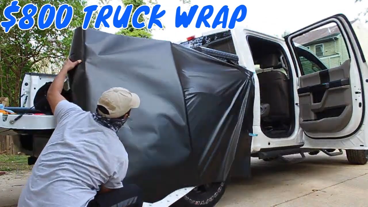 Diy Vinyl Wrapping Your Truck - What To Expect, Costs, Tips