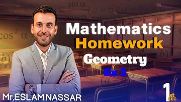 Video solution for homework for the Seventh session for 1st secondary