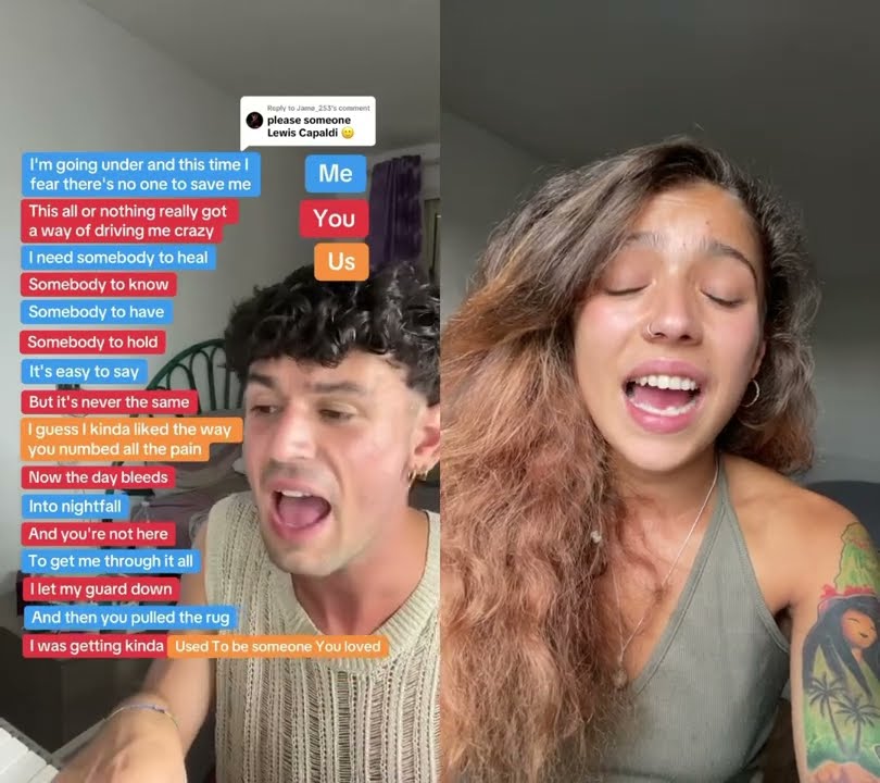 I was getting kinda used to being someone you loved cover music duet