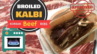 Korean Kalbi I Filipinos Abroad OFW I Oven Baked And Broiled Beef Ribs With Korean Pear & Calamansi