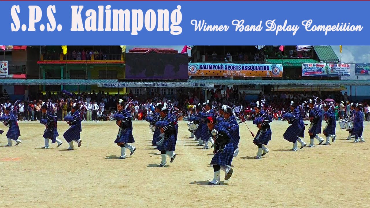 St. Philomenas Girls High School in Kalimpong Band Display Winner Kalimpong 2025 @Studiokalimpong 
