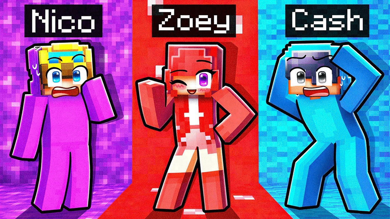 We SWAPPED COLORS In Minecraft!