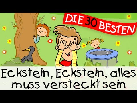 Eckstein Eckstein Alles Muss Versteckt Sein Kinderturnlieder Zum Mitsingen Kinderlieder Youtube