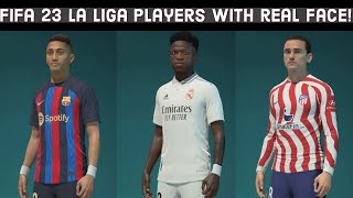 FIFA 23 | LaLiga | All 208 players with real face!!