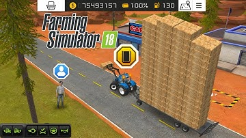 FS 18 Making Straw Bales Gameplay! Farming Simulator 18 Gameplay Timelapse #fs18