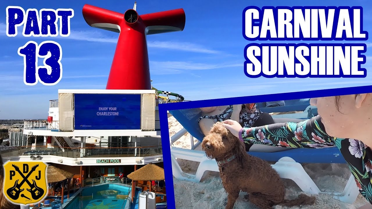 Carnival Sunshine Cruise Vlog 2019 #13 - Grand Turk, Free Beach Snorkel, Jack's Shack - ParoDeeJay