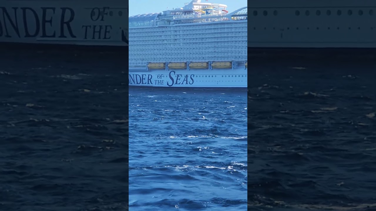 “This Cruise Ship Made Ours Look SMALL 😱🚢”
