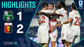 Sassuolo vs. Genoa | 1-2 | Highlights | Serie A League 2025 | Genoa vs. Sassuolo