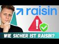 RAISIN SICHERHEIT – SO verlierst du GELD 📉 (Ist Raisin unsicher?!)