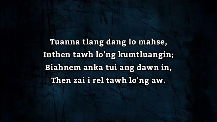 Lyrics Video | Ka Lung I Dum Zo Ngei E | Deborah R...