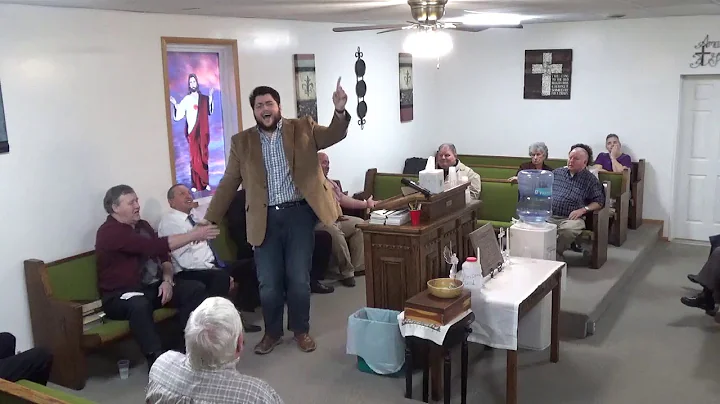 Joe Grimm Preaching and then Clyde Bentley at Hurr...
