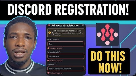 AriChain Discord Registration Tutorial | Your X/Twitter is banned…?