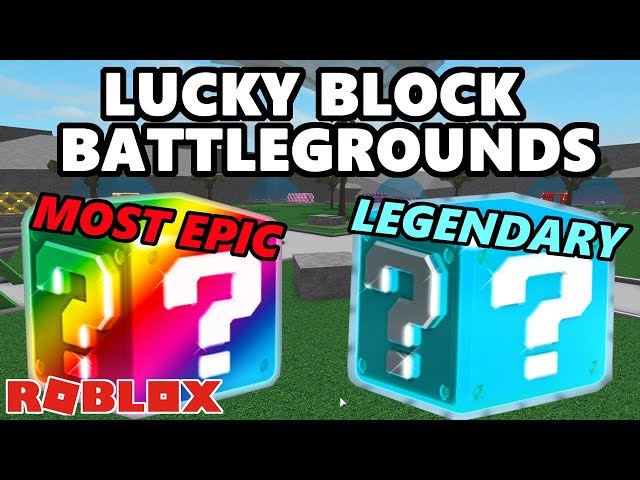 Silky Games on X: NEW Lucky Block Battlegrounds Update!🌈Rainbow Blocks  added and more! Play here:    / X