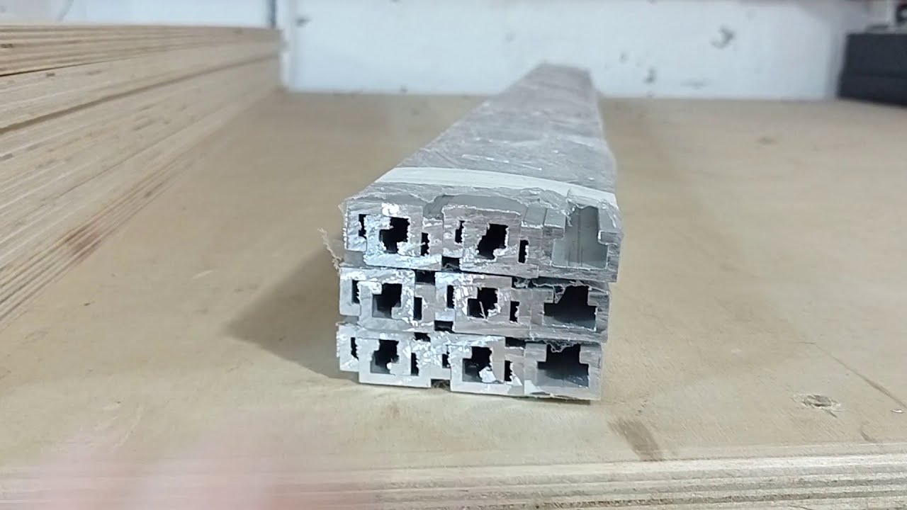 20.Начинаем сборку рабочего стола из T-профиля. Собираем своими руками ЧПУ 1500х1000