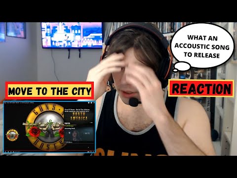 First Time Hearing - Guns N Roses Move To The City - Reaction!