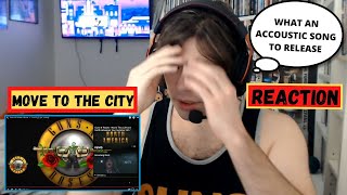 First Time Hearing - Guns N Roses Move To The City - Reaction!