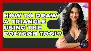 How To Draw A Triangle Using The Polygon Tool? - Graphic Design Nerd