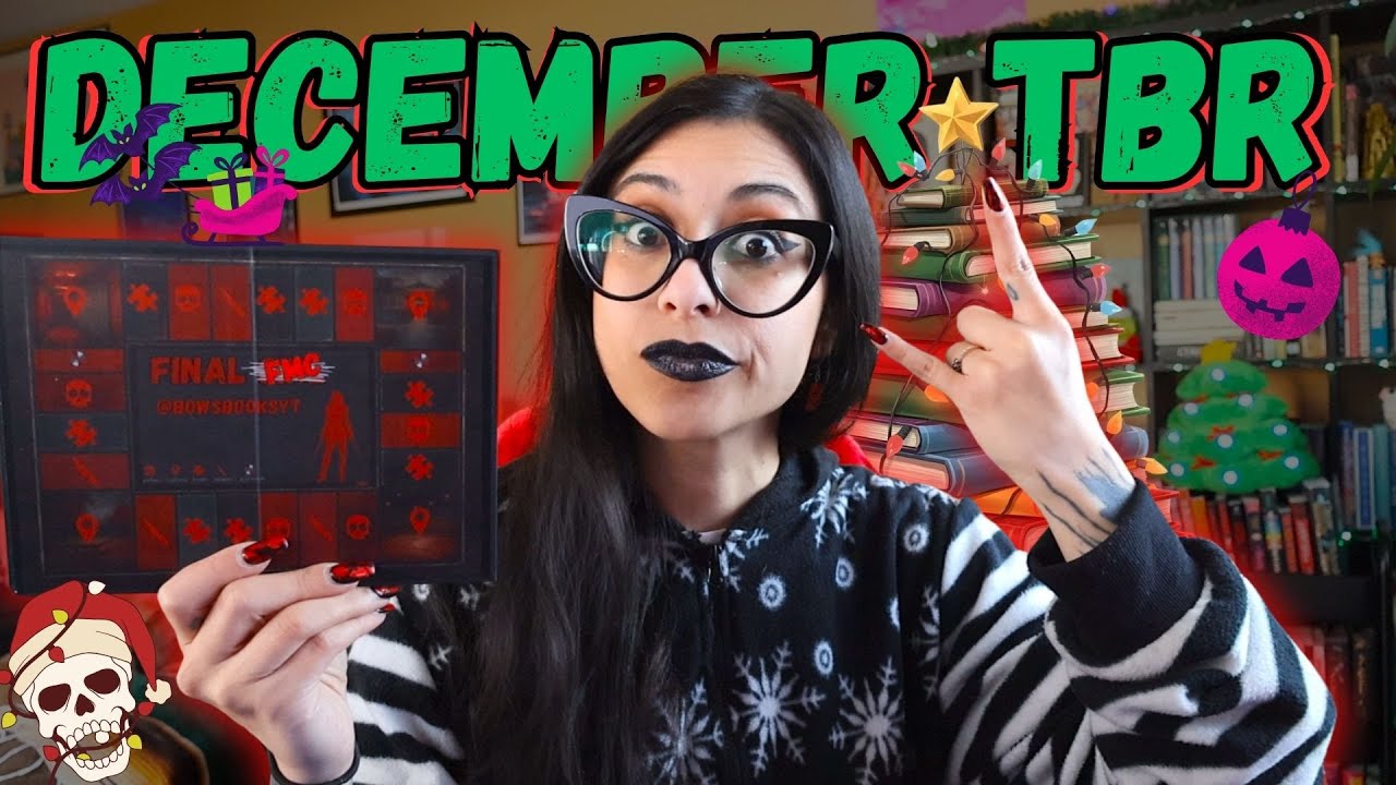 ❄️🎄LAST TBR OF THE YEAR 🔪💀 Horror TBR Game Picks My December Reads 🧩 Final FMC 🧩