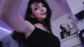ASMR ☾ rambling & playing with your hair on my lap 🥰💤 fluffy mic scratching, soft spoken, roleplay