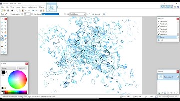 Making a realistic splash of water on paint.net