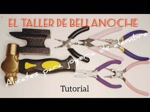 ALICATES PARA HACER JOYAS DE ALAMBRE #pinzasdealbrismo  #alicatesparabisuteria #tutorialdealambrismo 