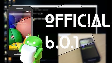 Install Official Android 6.0.1 MarshMallow on Moto E 1st Generation All Variants [ DETAILED GUIDE ]