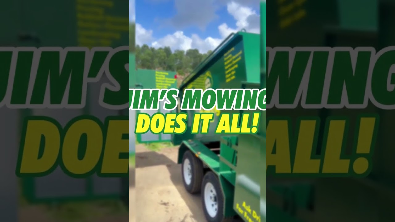 Why Jim's Mowing? - 2,200 local franchisees - We show up - Locally operated - Insured - Police Why Jim's Mowing? - 2,200 local franchisees - We show up - Locally operated - Insured - Police